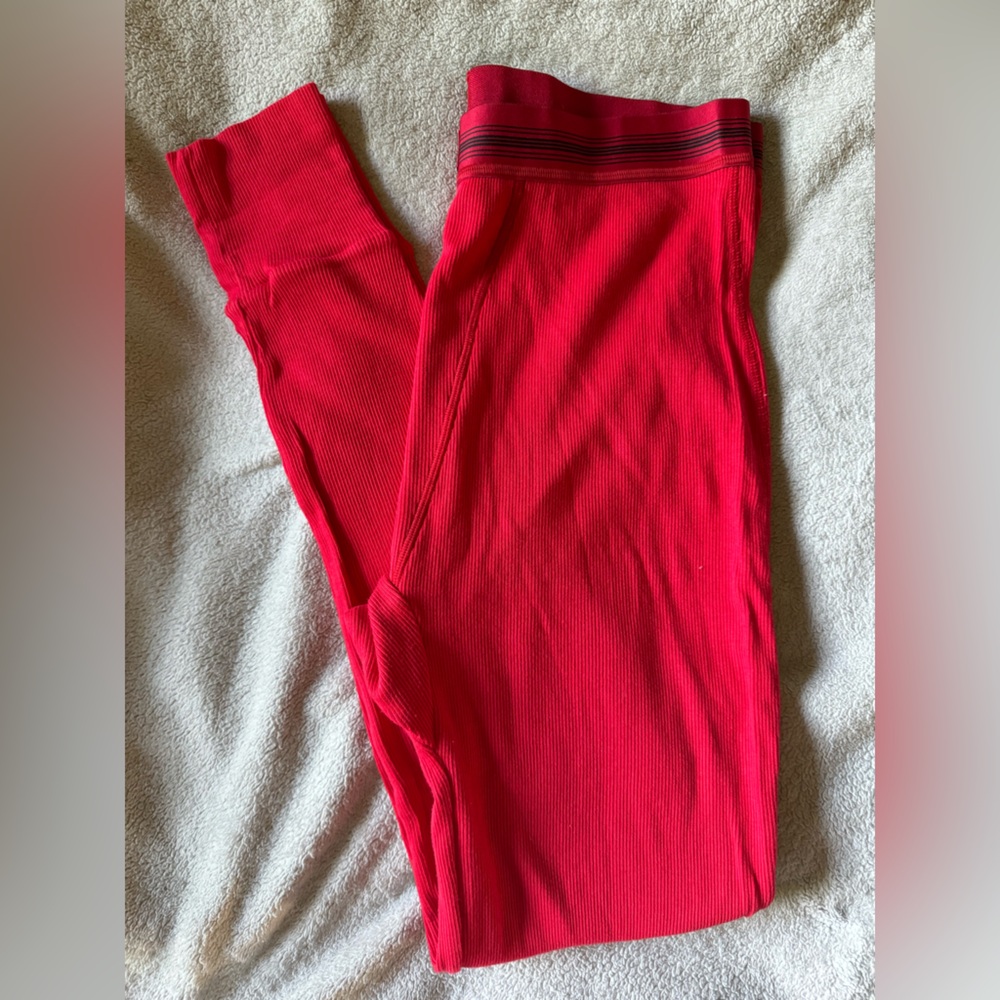 Skims Red Pajama / Loungewear leggings
